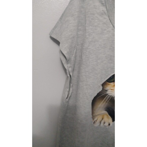 Miss Look Cat Sleeveless Tee Size M - Picture 2 of 5